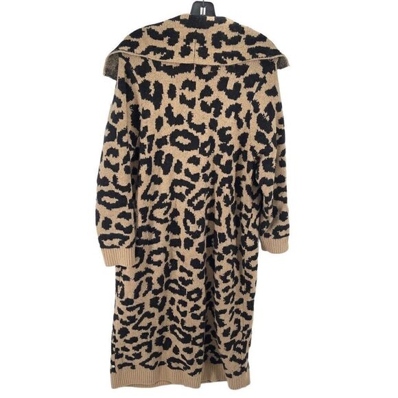 Torrid Womens Cardigan Sweater Longline Acrylic Stretch Sweater Brown Black 2 2X - Picture 2 of 13